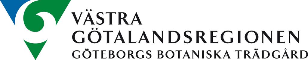 Göteborgs botaniska trädgård, gemensamt stöd Giltighet: från 2017-04-01 2017-08-31