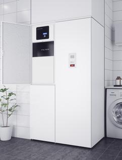 REC VP och RT Blue Du får en komplett systemlösning med värmepump och FTX ventilation: - Energieffektiv lösning för bostäder upp till 240 kvm - Enkel installation - 2 enheter med förberedda