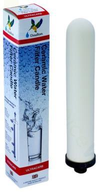 Callidus DC Keramiska filterstavar och filter. Det handlar om keramiska filter som ger ett säkert, gott och rent vatten.