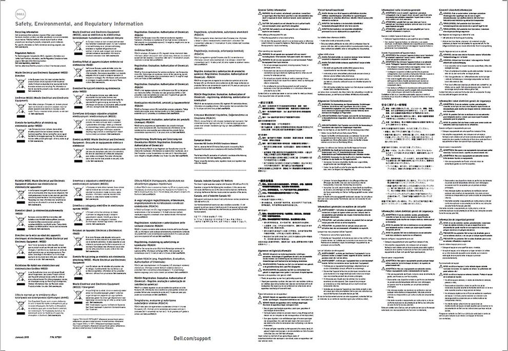Innehåll Specifikationer Information om säkerhet,