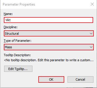 Shared Parameters Med denna funktion så elimineras stegen där man ska skapa parametrar. 1. Gå till fliken Manage och tryck på Shared Parameters. Figur 8 2.