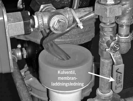 Om en serie 746-LPA accelerator är installerad, kontrollera att isoleringskulventilen till acceleratorn är stängd. 1. Öppna systemets huvuddräneringsventil. Kontrollera att systemet är dränerat. 4a.