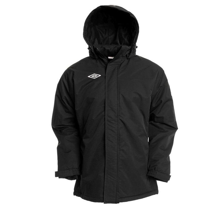 Ledare Umbro Core Padded Jacket Vaderad lång jacka i funktionsmatreal som är vind- och