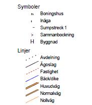 Skogskarta (hämtad ur upprättad