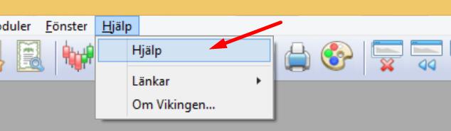 13. Under Vikingen-menyn