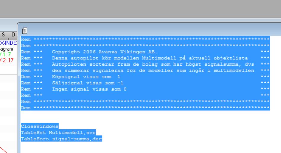 Stäng analytikern. 4.
