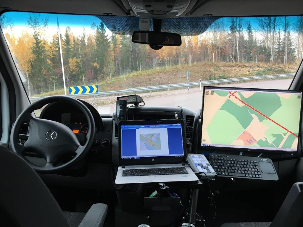2.8 Ramboll Road Testing Ramboll Road Testing har uppdrag av Trafikverket att skanna och hämta in beställd data över Sveriges vägnät.