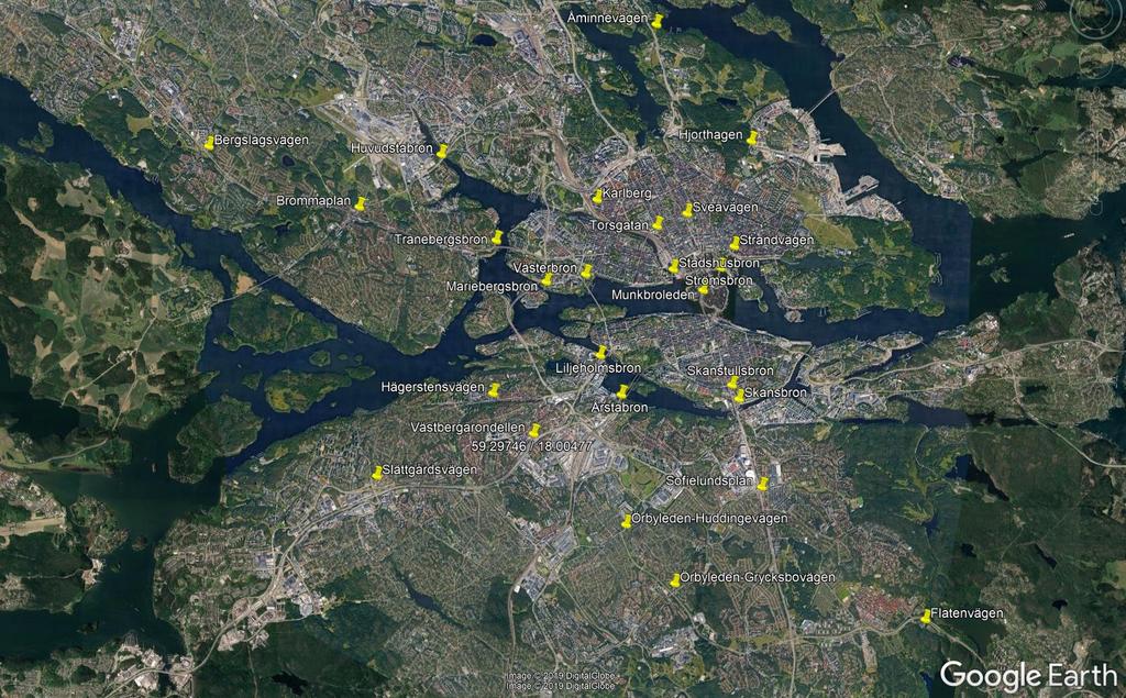 2. Metod I det här projektet har vi kompletterat våra studier som utvärderar metod, utrustning och strategi för sopsaltning i Stockholm och Linköping (t.ex.