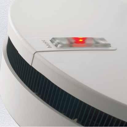 Optisk brandvarnare med processor Testad enl.