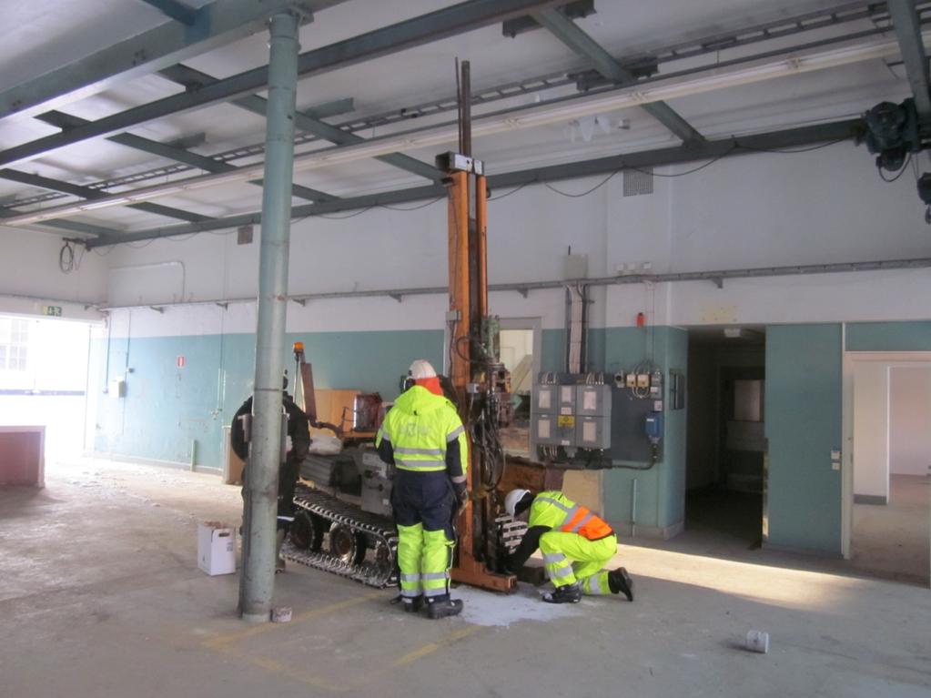 Gasverket Provtagning under byggnader NDS/Hjorthagen M1300147-1 2015-02-23, s