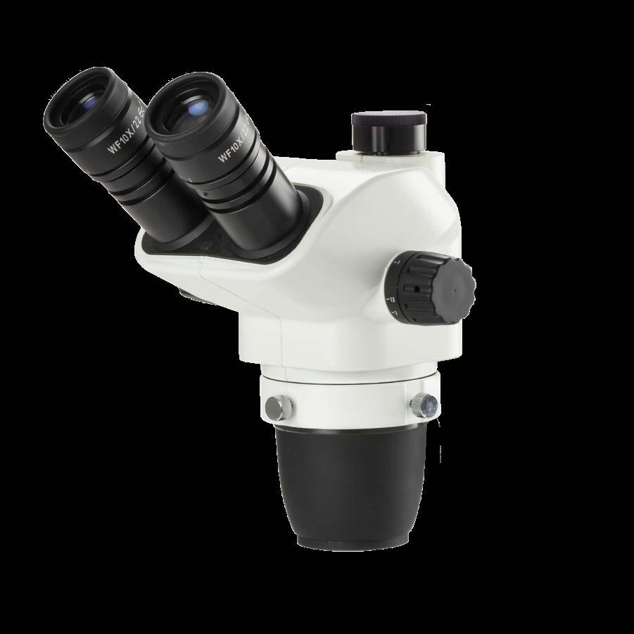1903-S TECHNICAL SPECIFICATIONS EYEPIECES The standard NexiusZoom is supplied with a pair of HWF 10x/22 mm eyepieces.