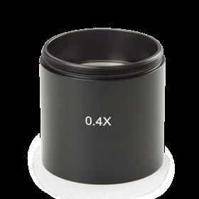 5x WD 53 mm Auxiliary lens 2x WD 34 mm 0.67 2 109,5 2,7 82,1 3.35 65.7 5.0 43.8 6.7 32.8 10.1 21.9 13.4 16.4 0.7 2,1 104,8 2,8 78,6 3.5 62.9 5.3 41.9 7.0 31.4 10.5 21.