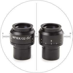 6010-CM HWF 10x/22 mm eyepiece only with 10/100 micrometer and crosshairs NZ.6015 Pair of HWF 15x/16 mm eyepieces for NZ NZ.6020 Pair of HWF 20x/12 mm eyepieces for NZ NZ.