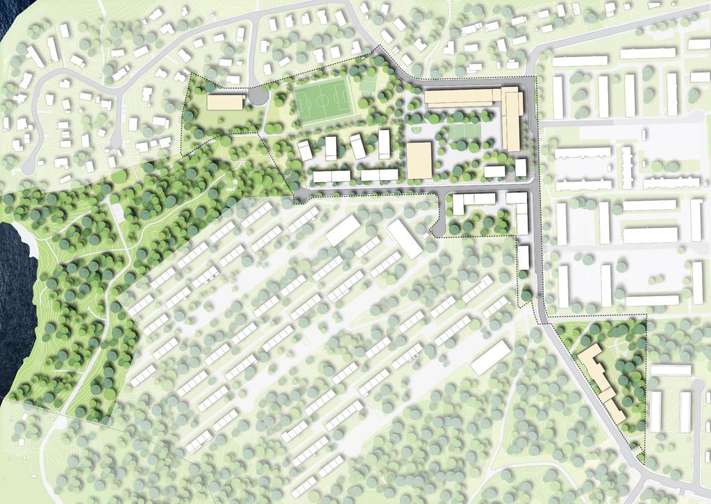 Sida 23 (67) Planförslag Godkänt dokument - Susanne Werlinder, Stockholms stadsbyggnadskontor, 2017-08-29, Illustrationsplan