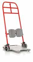 För aktiva brukare Applicering enligt Handicare Placering av lyftsele med delade benstöd Enkelhet är en av de viktigaste grundprinciperna bakom Handicare s produkter.