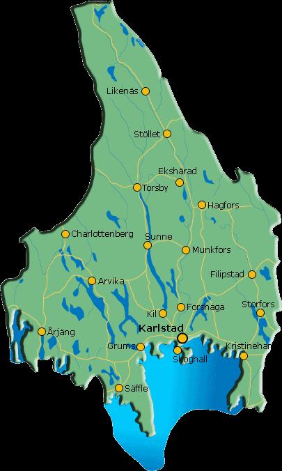 SveDem i Värmland 16 kommuner.
