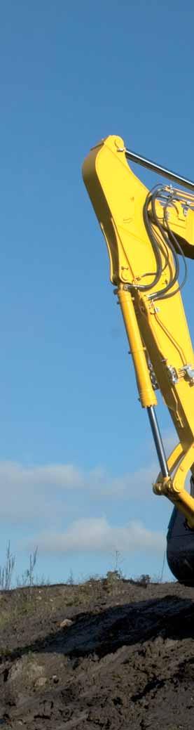 Överlägsen flexibilitet Idealisk för en lång rad tillämpningar Komatsu PC240-10 är kraftfull och noggrann och utrustad för att effektivt utföra alla uppgifter som er verksamhet kräver.