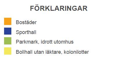 Alternativet avviker från Utbyggnadsalternativ 1 genom att; bostadsbebyggelsen i norra delen av området placeras på 75 meters avstånd från vägen, och att bollhallar (utan läktare) eller kolonilotter