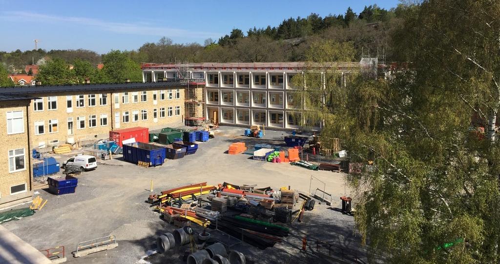 Bild 2 Illustration av Sjöviksskolan Kämpetorpsskolan, 338 mnkr (genomförandebeslut) Projektet innefattar om- och tillbyggnad av befintliga skollokaler.
