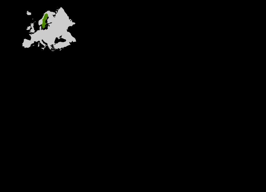 Totalt 356 variabler, varav 269 i fältinventeringen Ruta 5 x 5 km Provyta 25 km 2 ruta Flygbildstolkning 1 km 2 ruta - Polygoner - Linjer - Punkter 10 9 7 8 6 4 3 5 2 1 10 geografiska strata