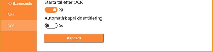 Vilket typsnitt som används har ingen inverkan på resultatet av OCR-behandlingen.