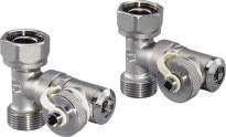 2xG3/4-3/4"Euro 50 40 50 1 set 383,00 G 3/4 G 3/4 G 3/4 r a Fuvia Push-12 Greör För Push-12, för ansutning av två singor Integrerad strypventi för den kortaste singan Dimension c/c 4810004 1034416 2x