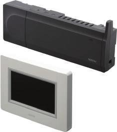 Smatrix Wave rumsregering Smatrix Wave Regersystem X-165+I-167 Ti: Smatrix Wave regercentra X-165 6X Skyddskass: II IP20 Färg: grå RAL7015 GOLVVÄRME Består av: Smatrix Wave Manöverpane I-167 Smatrix