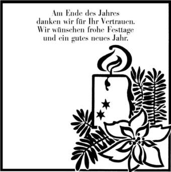 Wir wünschen Ihnen besinnliche und bewegende Festtage