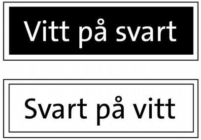 Generellt om skyltutformning Grafik i invändig skyltning följer samma riktlinjer som den utvändiga hänvisningen i KTH:s skyltprogram.