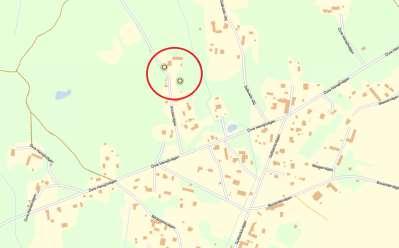 40. Knutargården i Hansjö Orsa 0,2 ha lieslåtter. RT90 6781916/1435418.