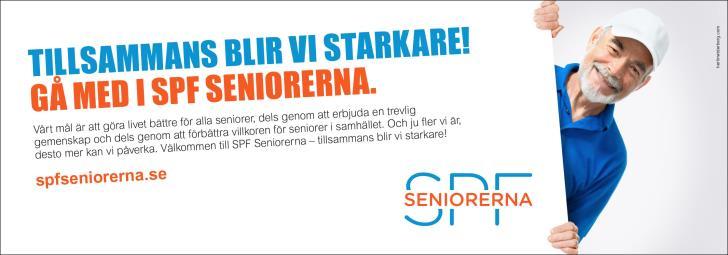 SPF Seniorerna är en partipolitiskt och religiöst obunden organisation för alla som har rätt till pension i Sverige, oavsett ålder.