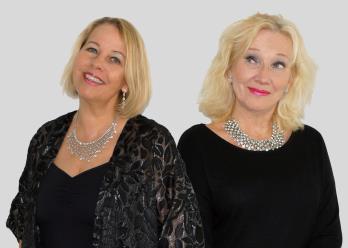 Månadsträff 26 augusti The ROSE Ingmarie Dalin o Susanne Pettersson Två skönsjungande Ador från Göteborg underhåller med Tidlösa Praliner från film och musical från 1920- talet till 2000-talet.