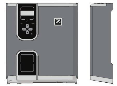 2.4 I Installera manöverboxen 31,5 cm 9,6 cm 36,4 cm Manöverboxen ska installeras i ett tekniskt utrymme med luftväxling, utan spår av fukt, frostskyddad och på avstånd från produkter för