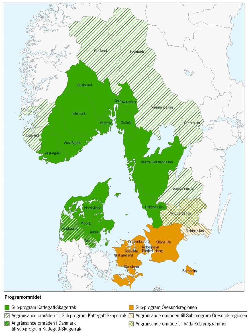 Øresund/ Kattegatt/ Skagerrak-programmet - Delprogrammet för Kattegatt/ Skagerrak: nytt för den här perioden!