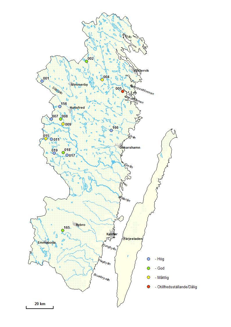 BOTTENFAUNA I KALMAR LÄN 216 4 Figur 1.