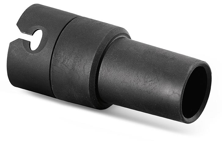 Art nr 445.42 Adapter Passar för sugslangar med Flex Clip-system. Antistatiskt utförande. Art nr 382.