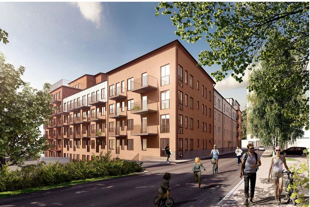 6 (15) Vy längs Charlottenburgsvägen.