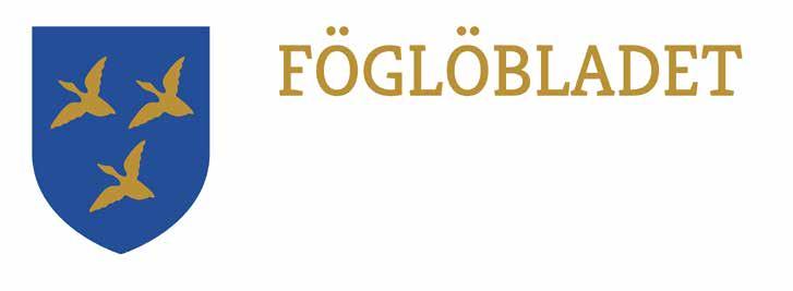 Föglö Kommun Årgång 29 Nummer 8 Redaktör: Caroline Henriksson September 2019 Nästa nummer av Föglöbladet utkommer fredag den 27.9 Deadline för material till nästa nummer är måndag 23.9 kl 12.00.
