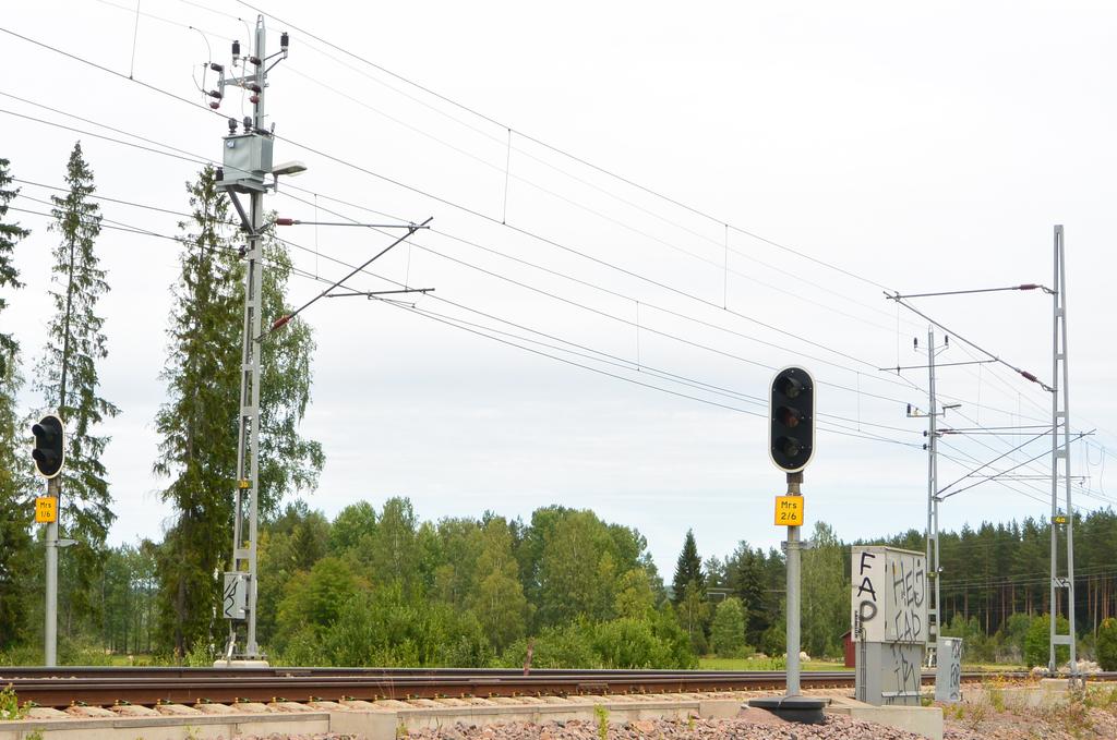 Detaljering utöver satsens innehåll: Placera en kopplingslåda långt ner på masten dit