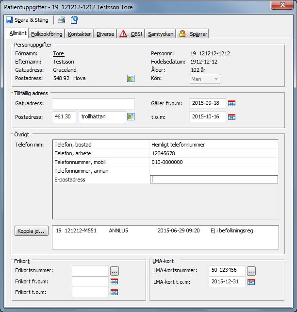 Formatet på mobilnumret anges enligt något av följande alternativ: 0700123456, 0700-123456, 0700 12 34 56, 0700-12 34 56, 0700.123456, 070-0123456. 0047 (+47) används för norska mobilnummer.