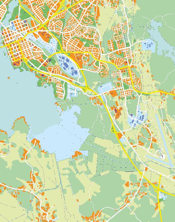 LINJA 4 LINJE 4 ( ) 4 Vöyrinkaupunki Vöråstan Tori Torget 4 Keskusta Centrum Hietalahti Sandviken Korkeamäki Högbacken Melaniemi Melmo