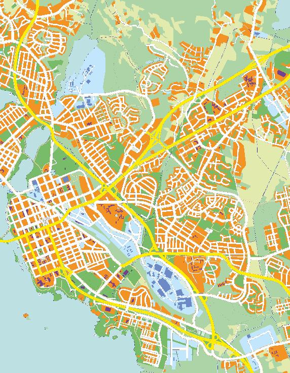 LINJA 6 LINJE 6 6 Botniahalli Botniahallen 6 Metsäkallio Skogsberget