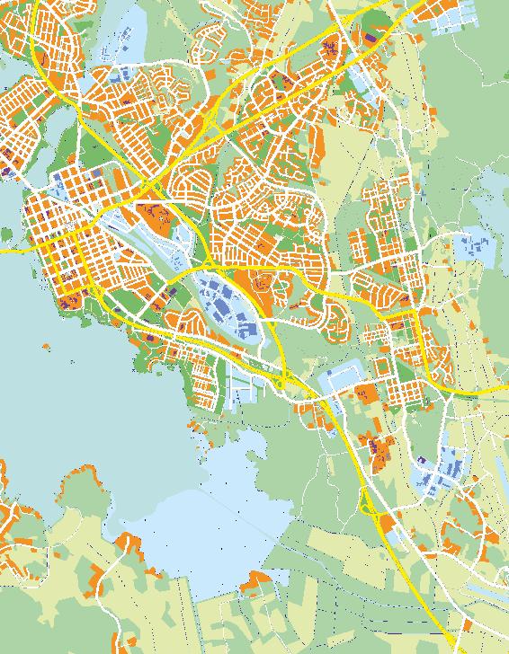 LINJA 9 LINJE 9 9 Vöyrinkaupunki Vöråstan 9 Vaasan keskussairaala Vasa centralsjukhus Klemettilä Klemetsö Suvilahti Sunnanvik Huutoniemi Roparnäs