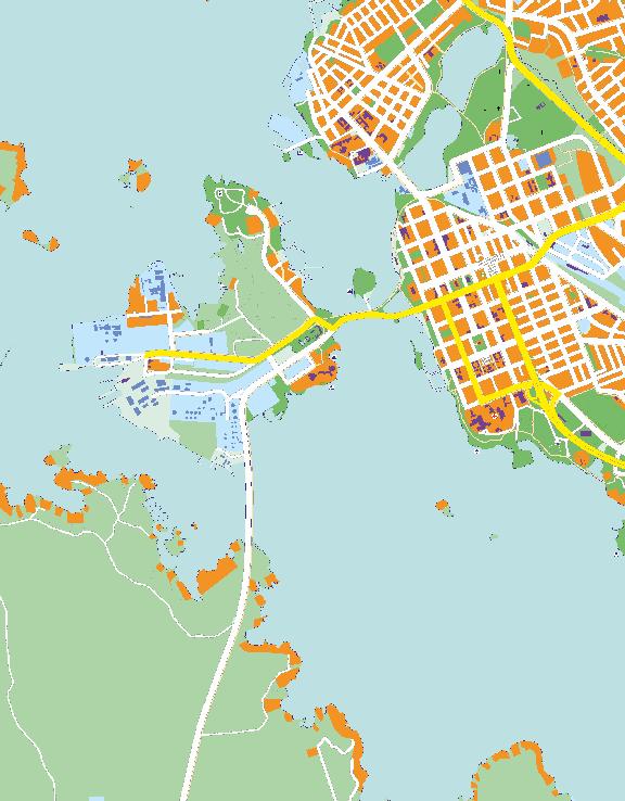 13 LINJA 13 LINJE 13 Palosaari Brändö Vöyrinkaupunki Vöråstan Tori