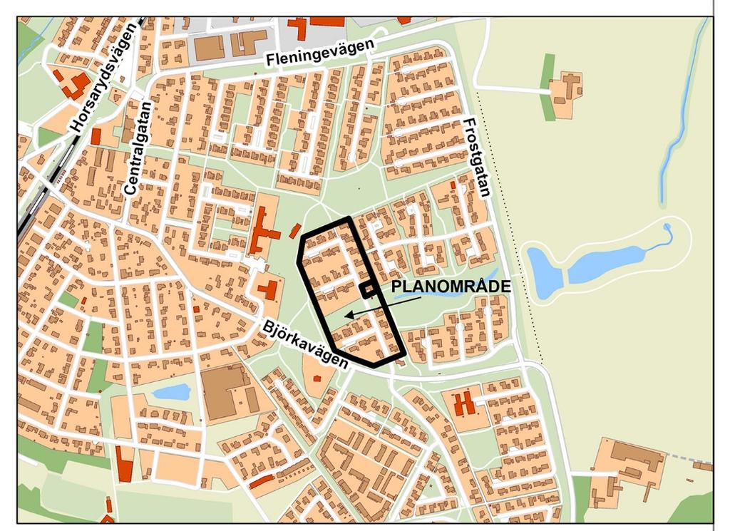 2017 Ändring av detaljplan (1283K-10141) för norra delen av Svensgårdsområdet, fastigheten Edeforsen 1 med flera, Ödåkra, Helsingborgs stad Planområdets läge Planbeskrivning Upprättad den 8 augusti
