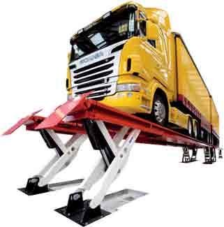separata hydraulsystem, master/slave