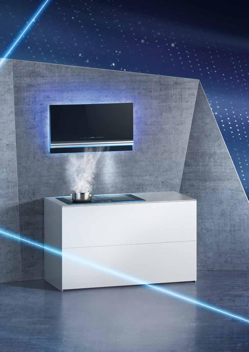 Home Connect Koppla upp dig mot framtiden med Home Connect. Kontrollera dina fläktar och andra Siemens produkter enkelt, var du än befinner dig.