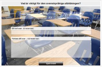 tänker på framtidens skola?