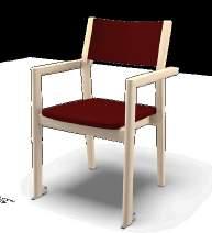 Stolen görs som 47 cm ygåtgång 2 sitsar: 0,65 lpm standard i klarlackat och svartbetsat 46,5 cm Läderåtgång sits: 0,8 m² utförande men även andra utförande otalhöjd: 88 cm är möjliga.