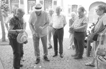 Bad Bergzabern, den 03.07.2019-43 - Südpfalz Kurier - Ausgabe 27/2019 Stelle wo einst das Wohnhaus von Gustav und Alfred Lewy stand - heute befindet sich dort die Rebenapotheke.
